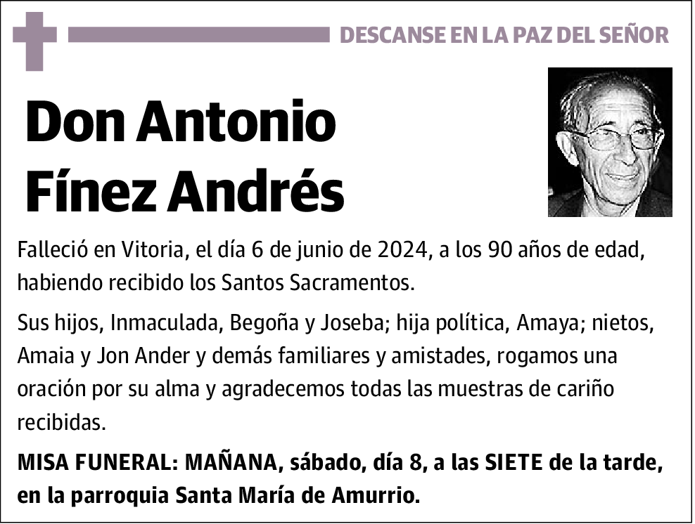 Don Antonio Fínez Andrés