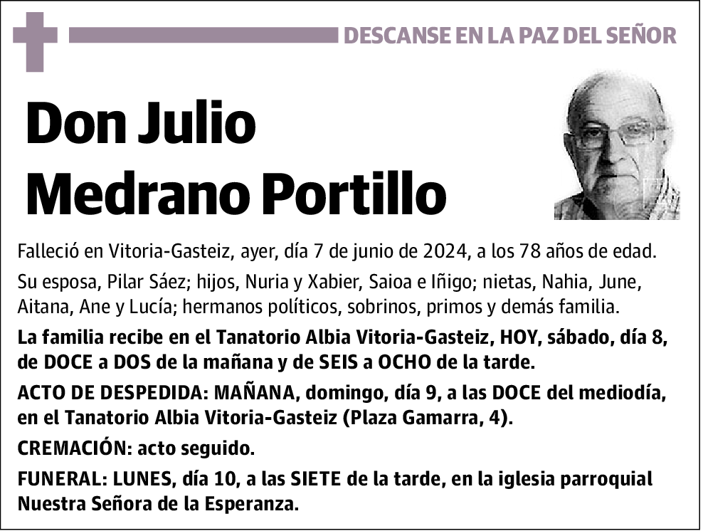 Julio Medrano Portillo