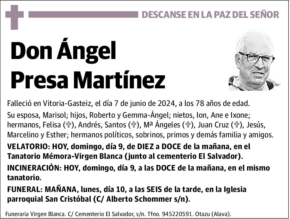 Ángel Presa Martínez