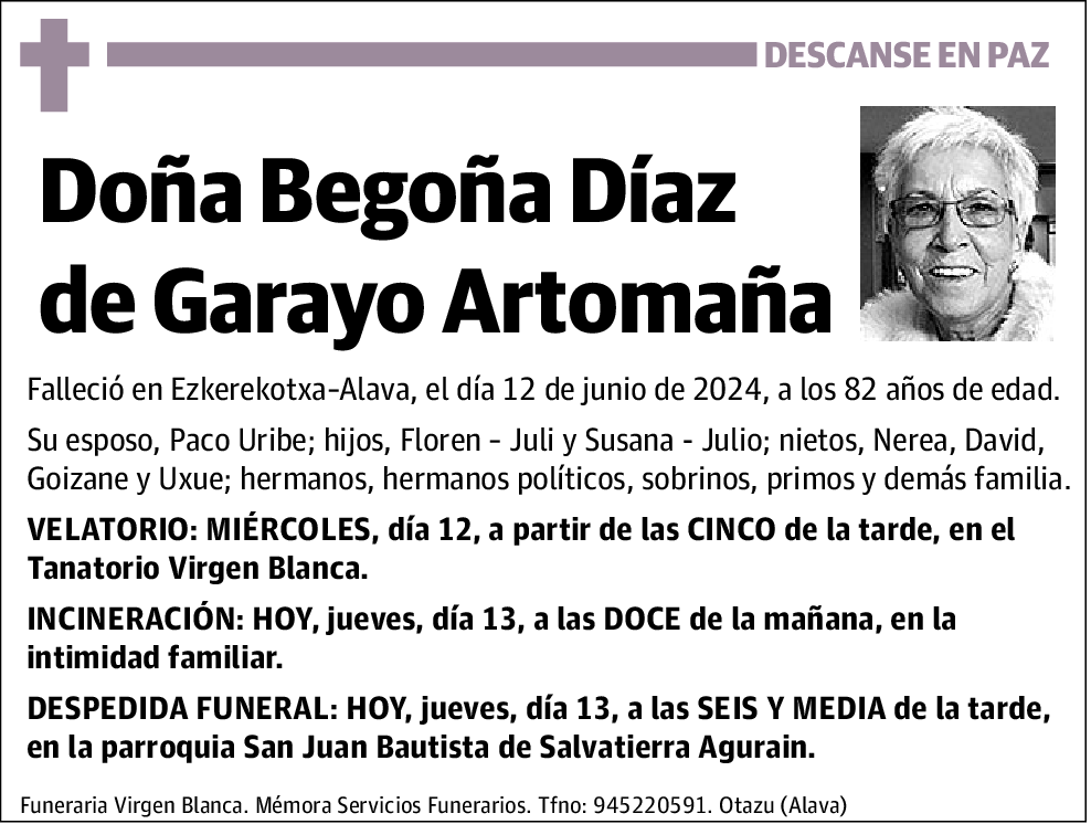 Begoña Díaz de Garayo Artomaña