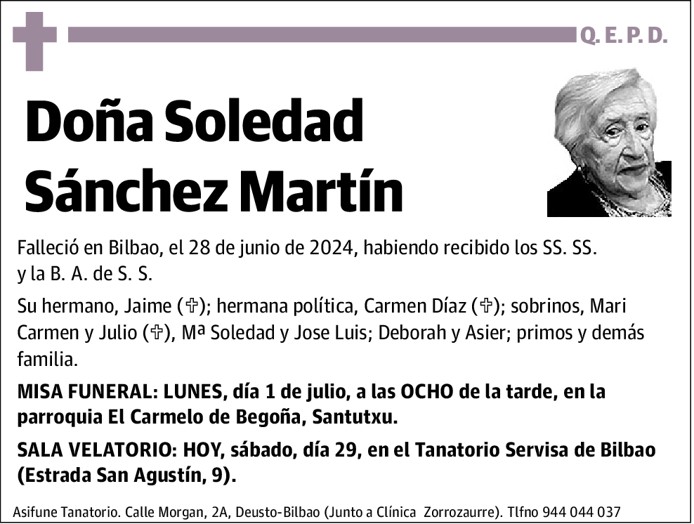 Soledad Sánchez Martín