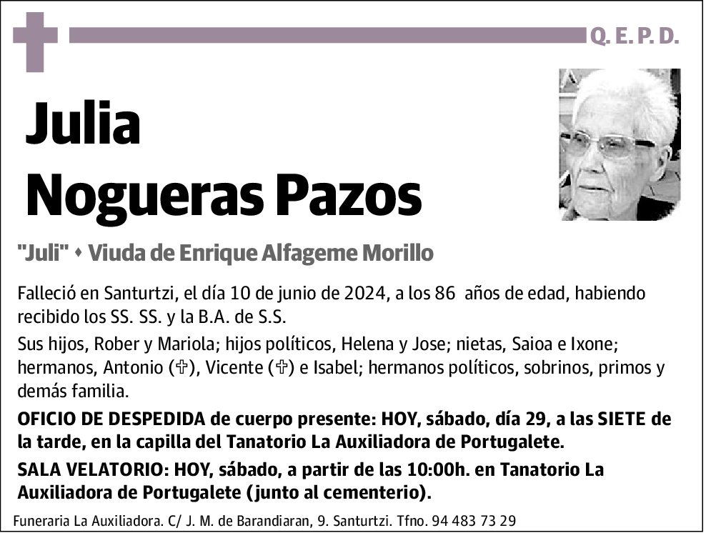 Julia Nogueras Pazos