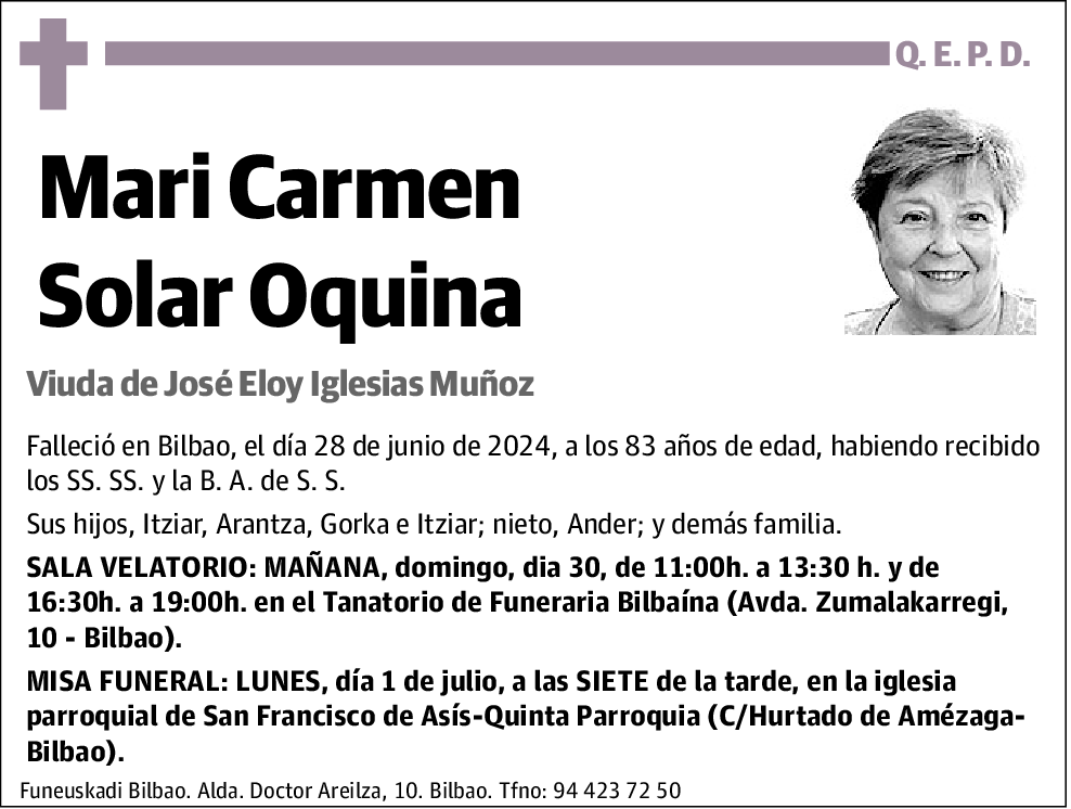 María Carmen Solar Oquina