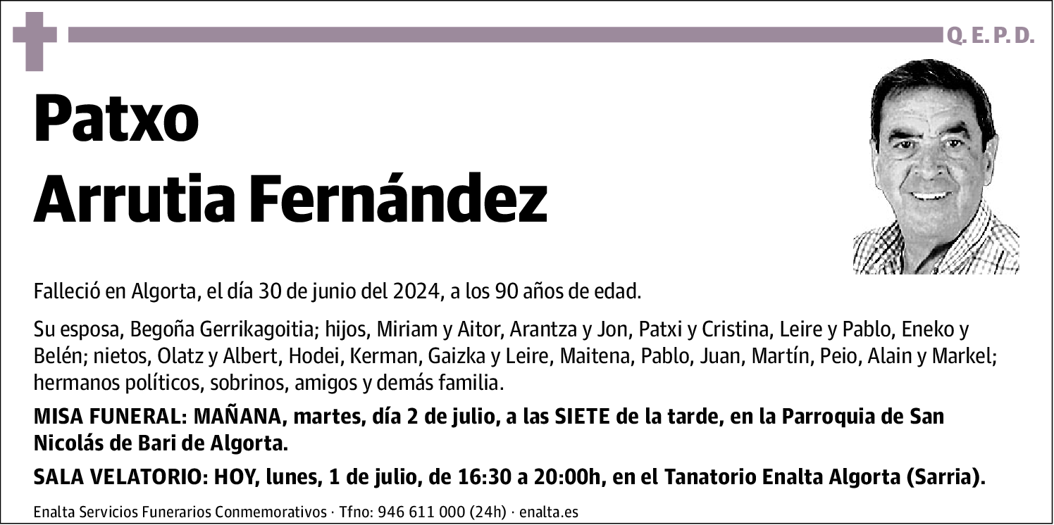 Patxo Arrutia Fernández