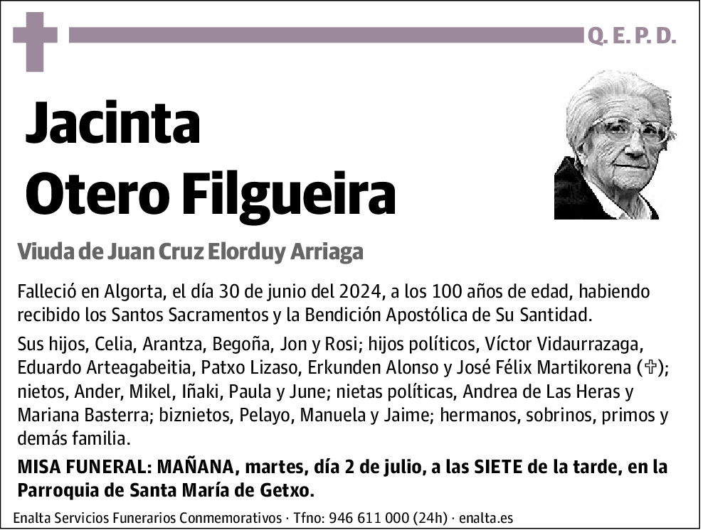 Jacinta Otero Filgueira