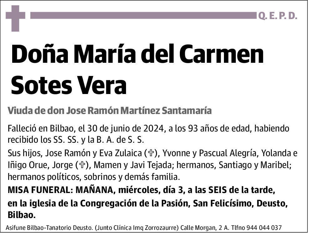 María del Carmen Sotes Vera