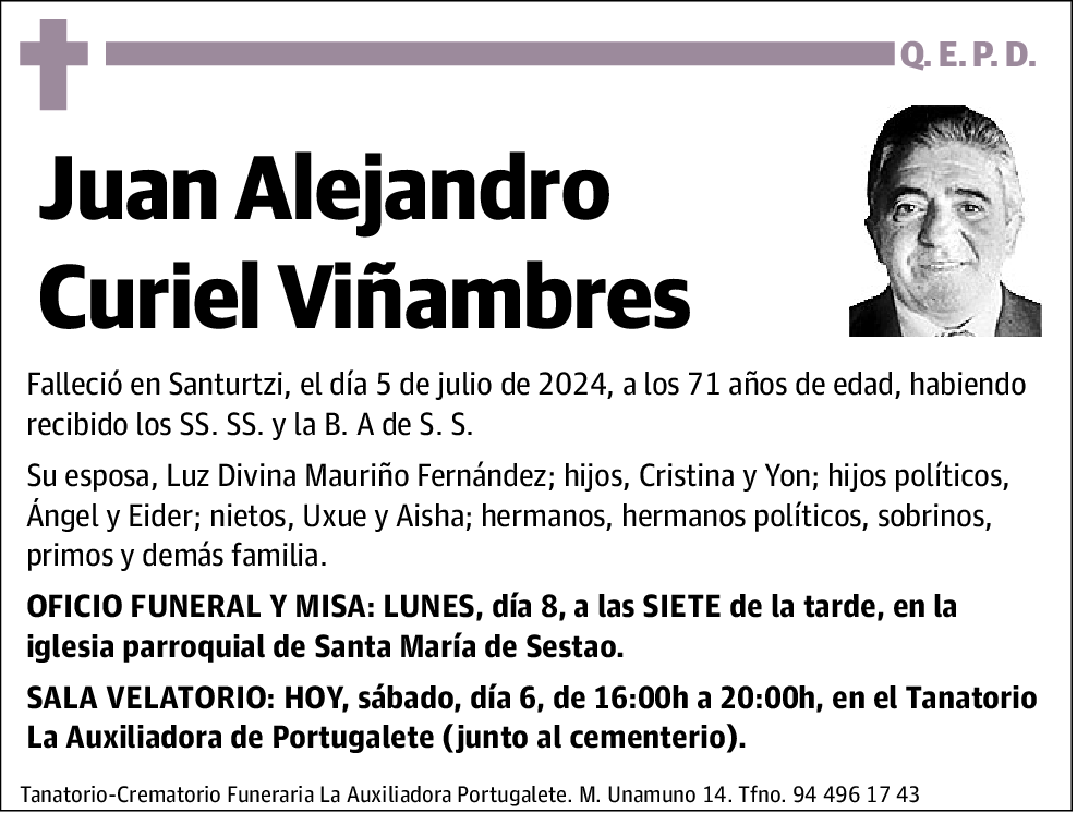 Juan Alejandro Curiel Viñambres