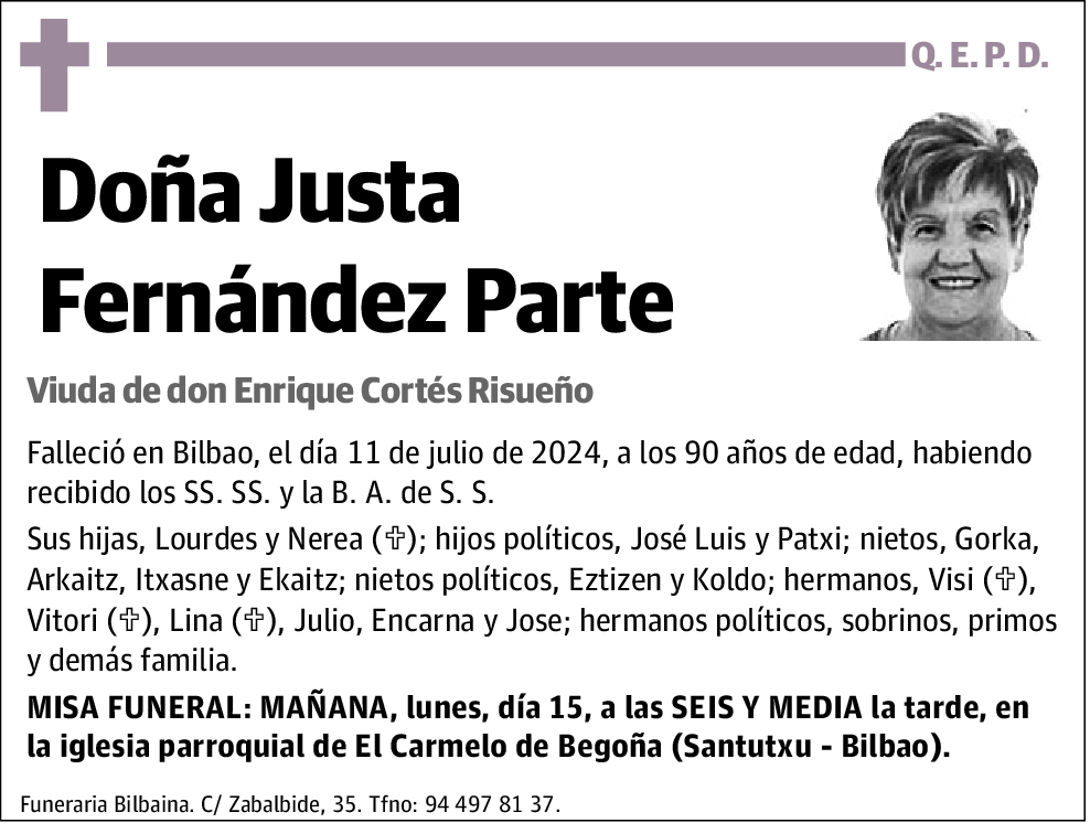 Justa Fernández Parte