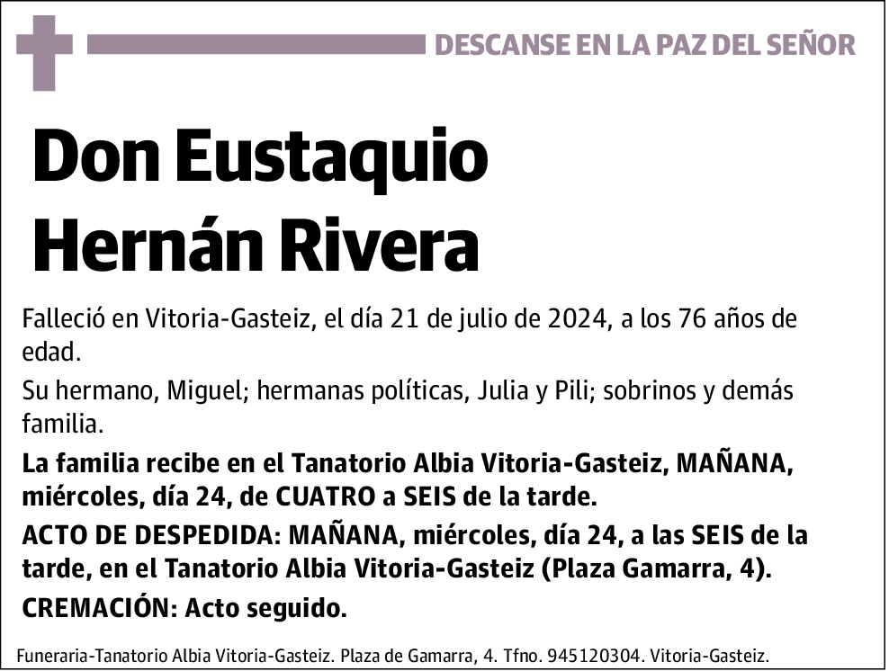Eustaquio Hernán Rivera