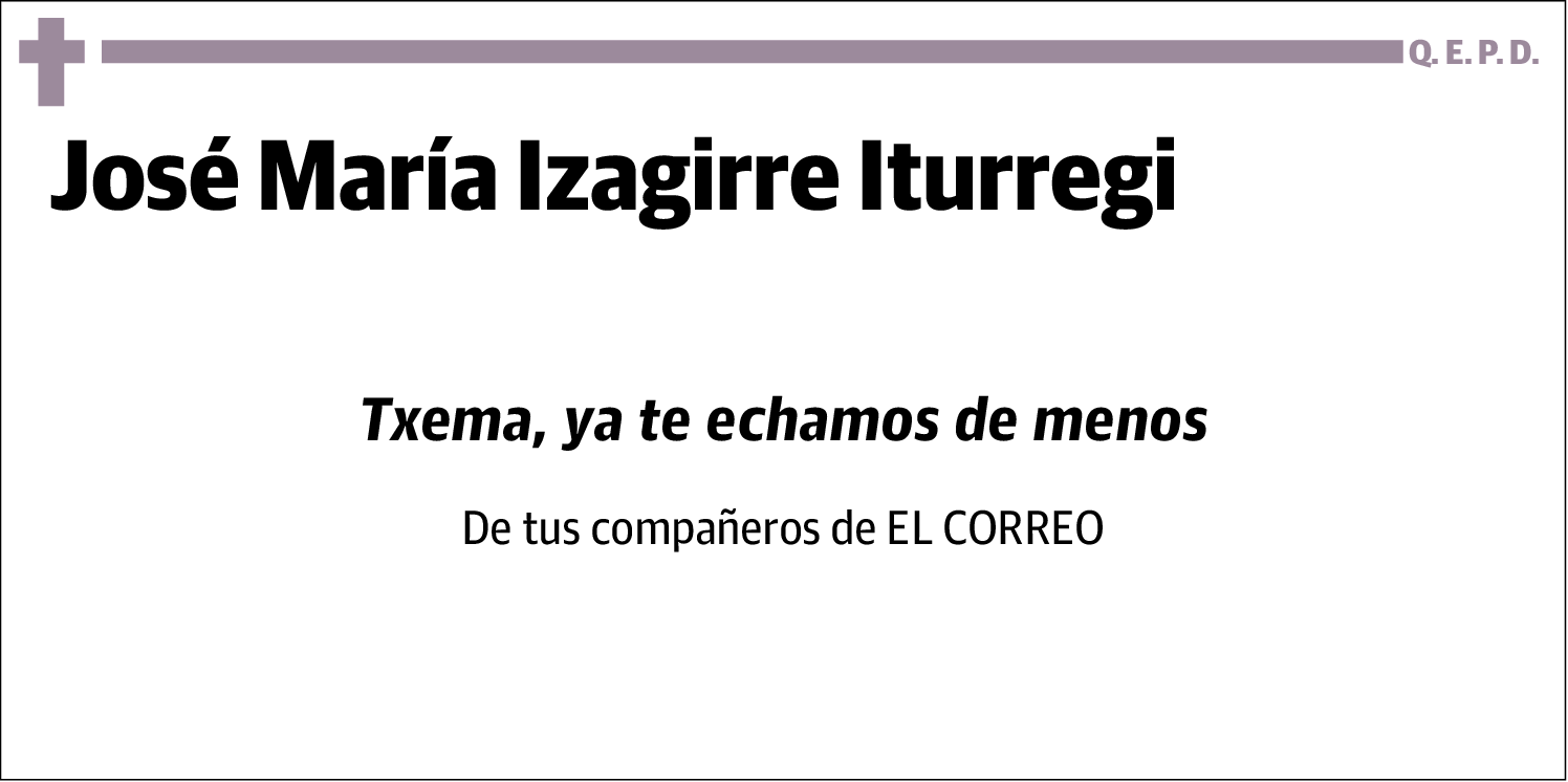 José María Izagirre Iturregi