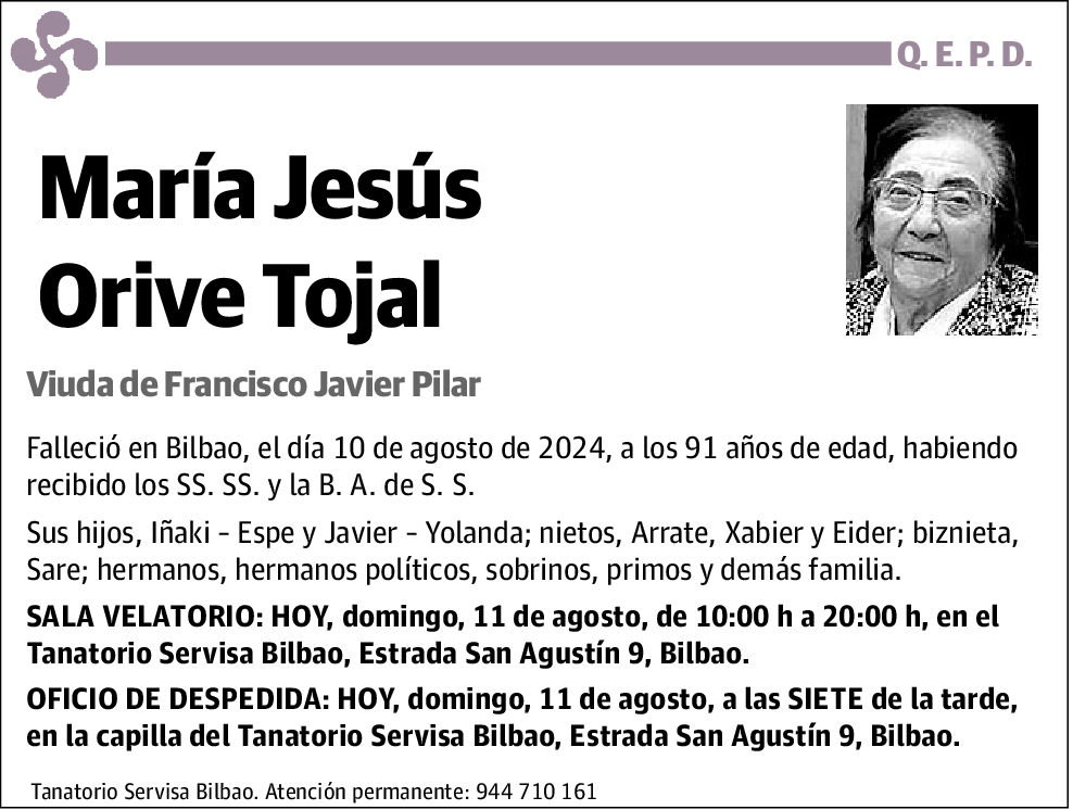 María Jesús Orive Tojal