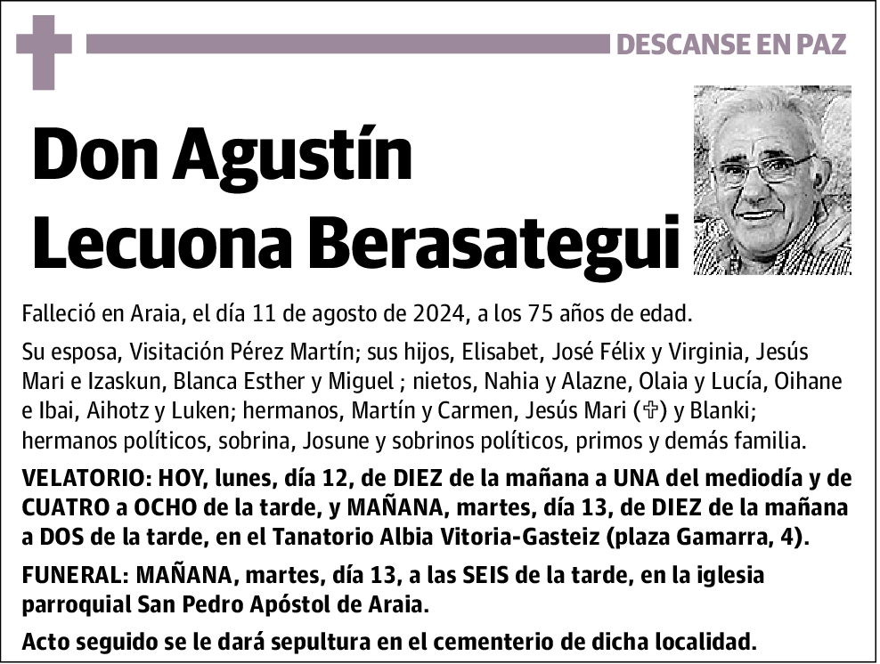 Agustín Lecuona Berasategui