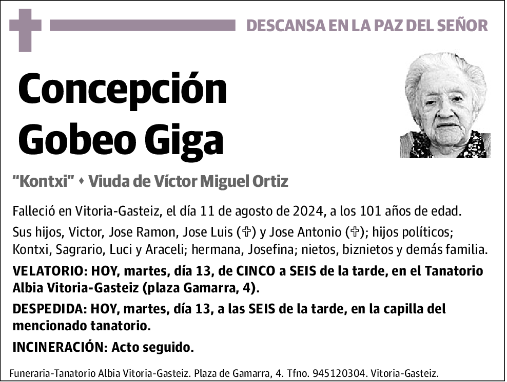 Concepción Gobeo Giga