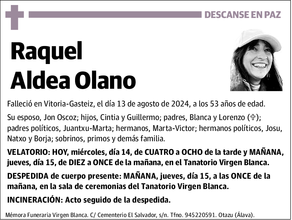 Raquel Aldea Olano