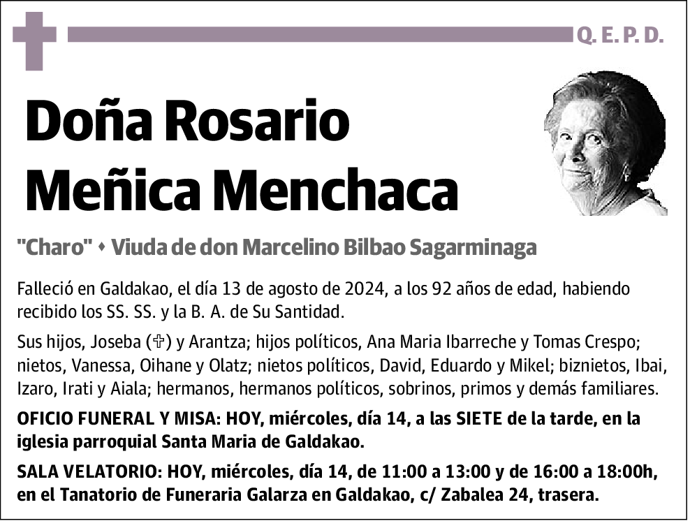 Rosario Meñica Menchaca
