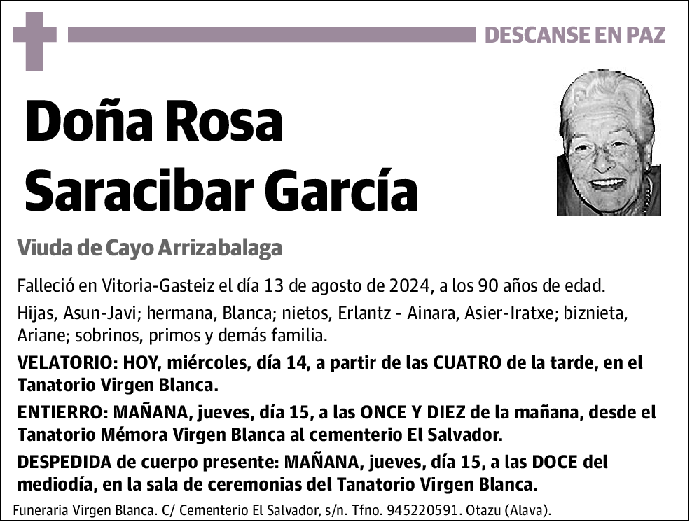 Rosa Saracibar García