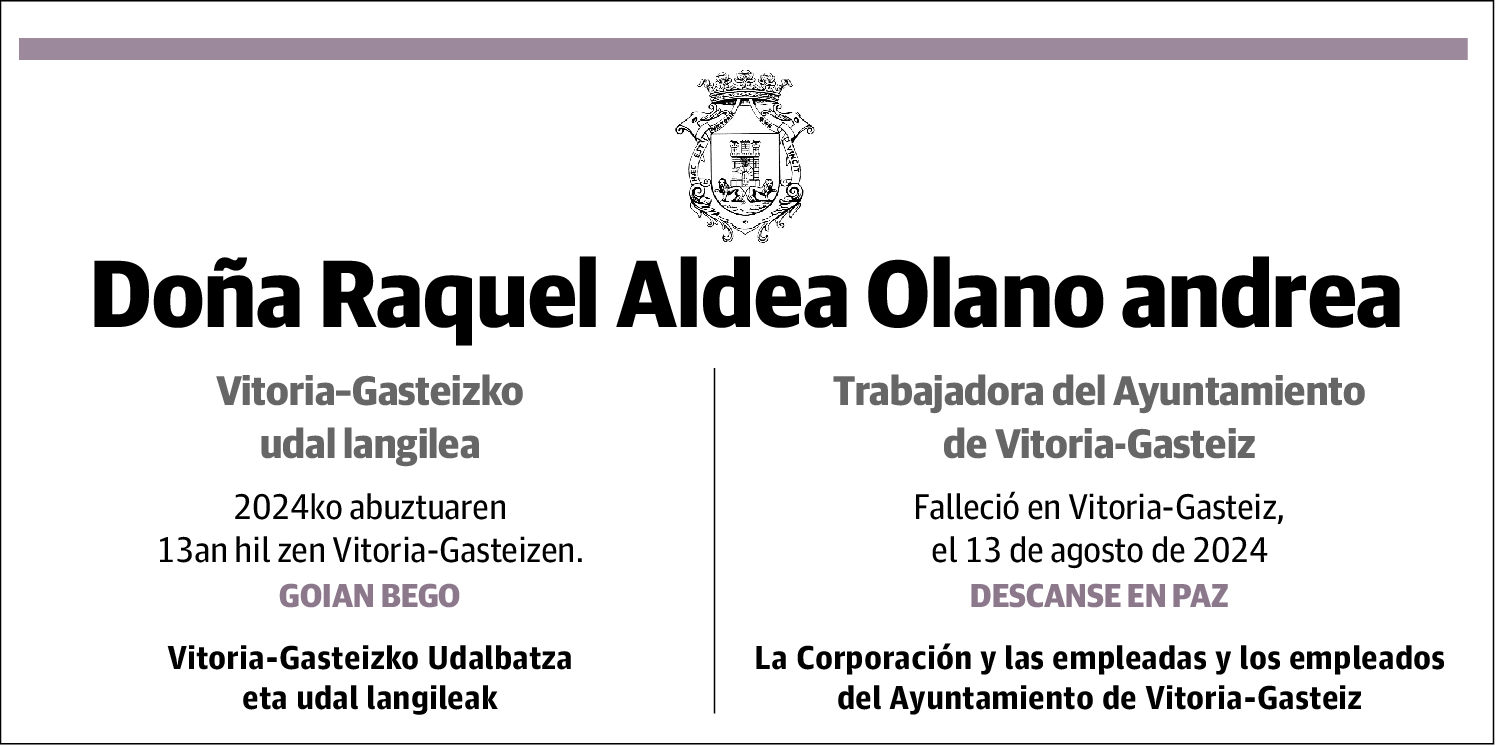 Raquel Aldea Olano