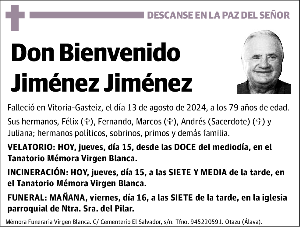 Bienvenido Jiménez Jiménez