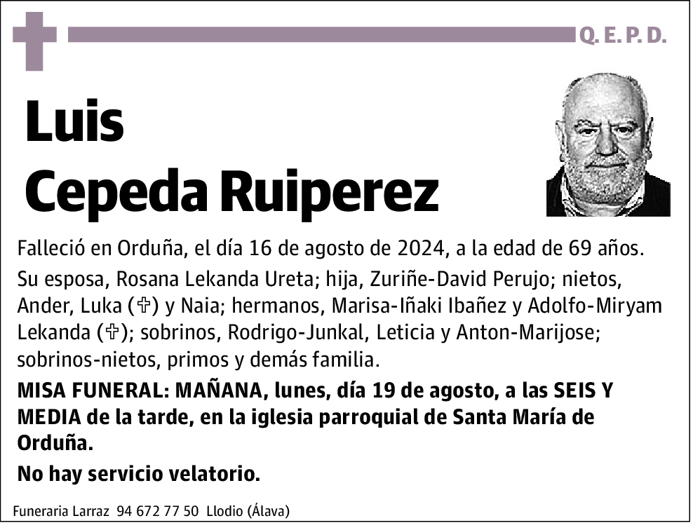 Luis Cepeda Ruiperez