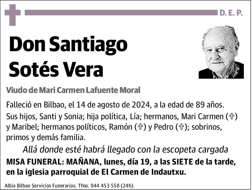 Santiago Sotés Vera