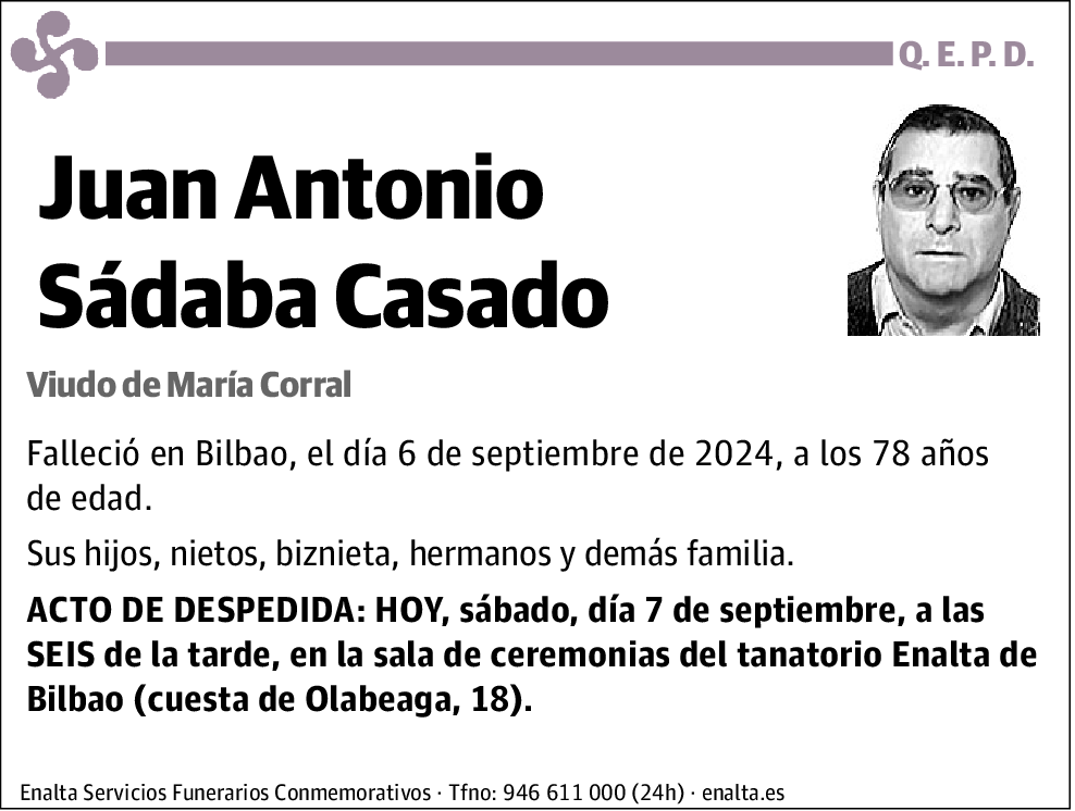 Juan Antonio Sádaba Casado