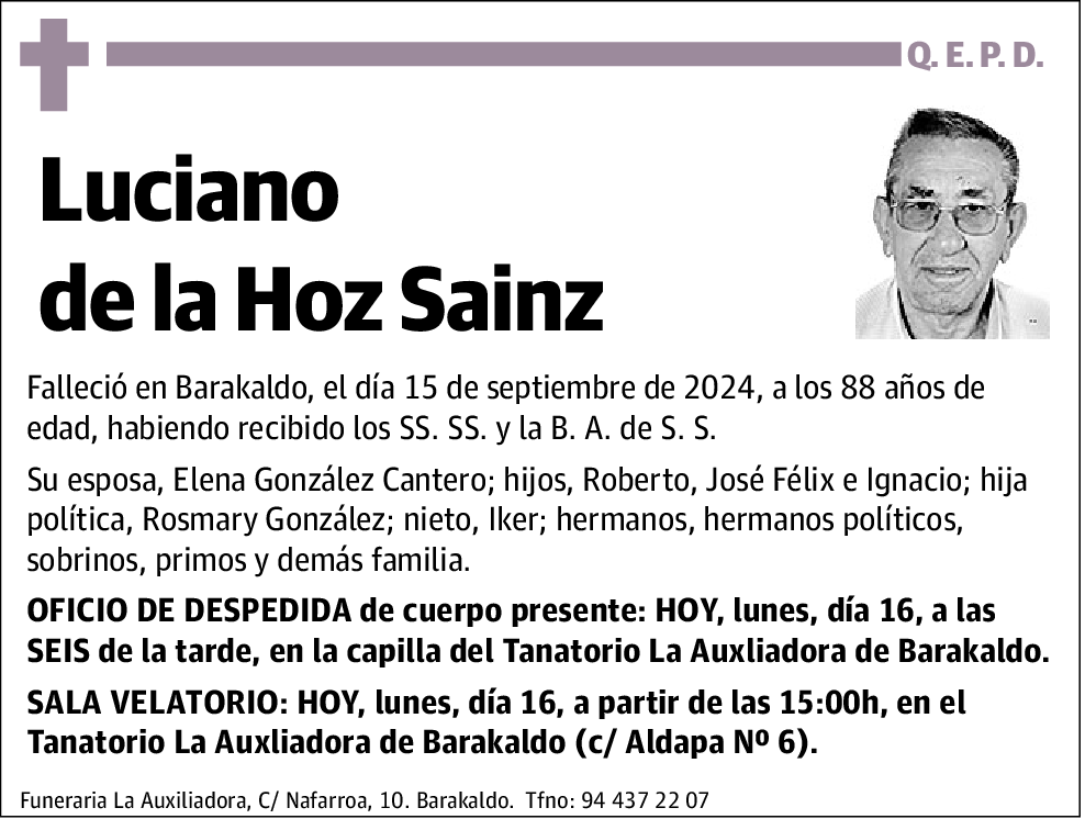 Luciano de la Hoz Sainz