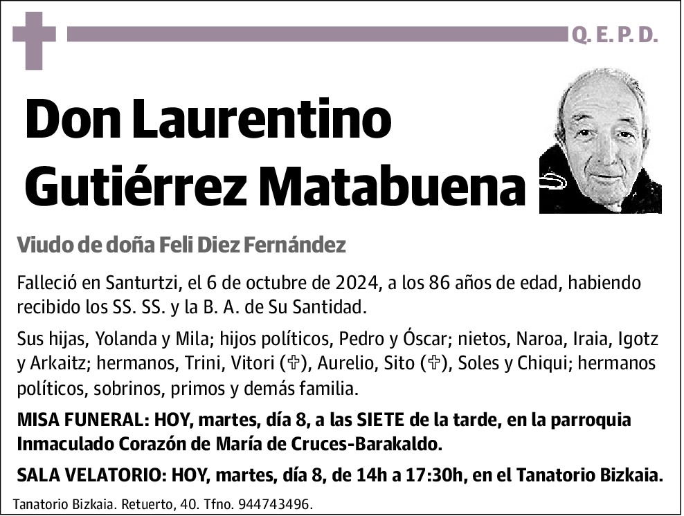 Laurentino Gutiérrez Matabuena