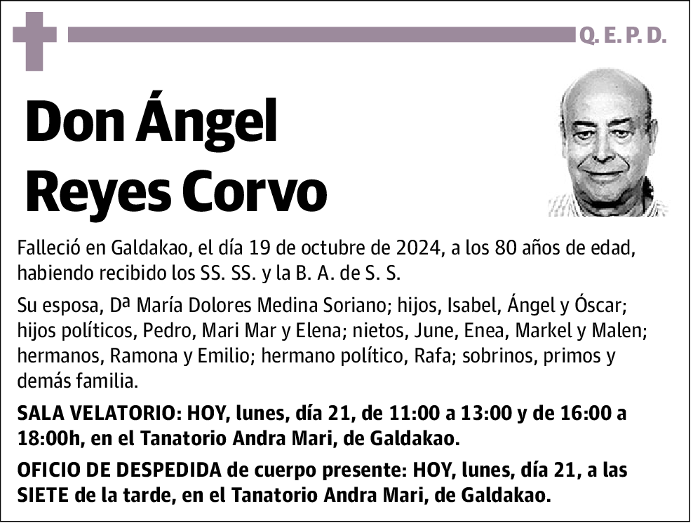 Ángel Reyes Corvo