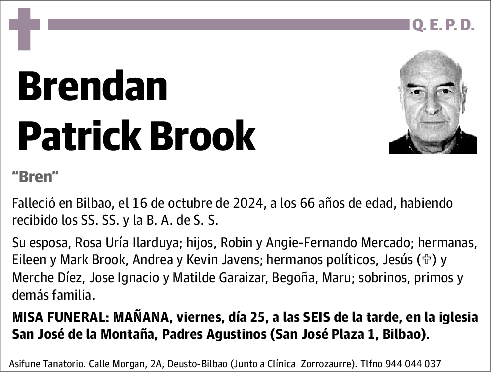 Brendan Patrick Brook