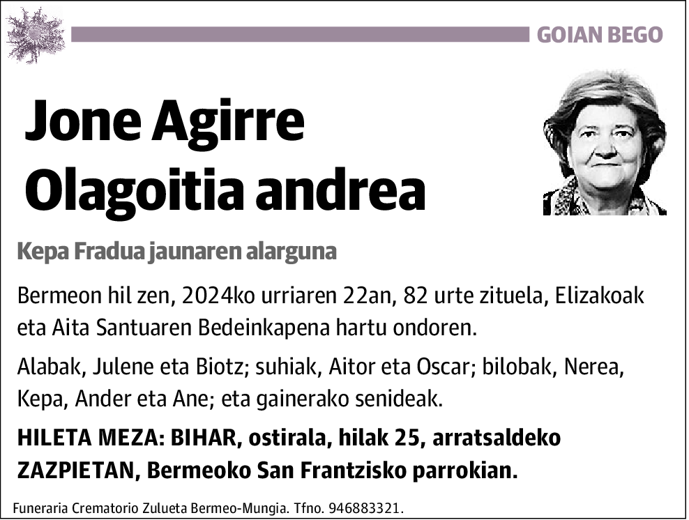 Jone Agirre Olagoitia