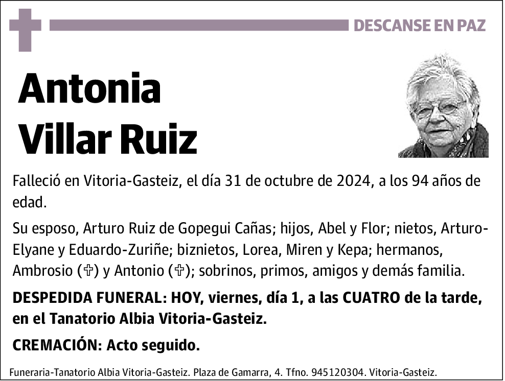 Antonia Villar Ruiz