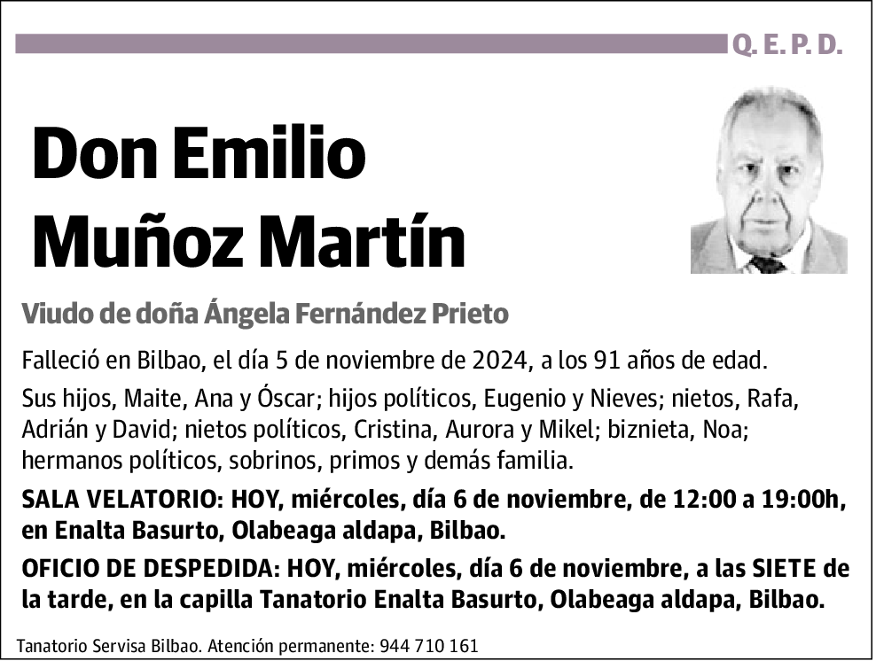 Emilio Muñoz Martín