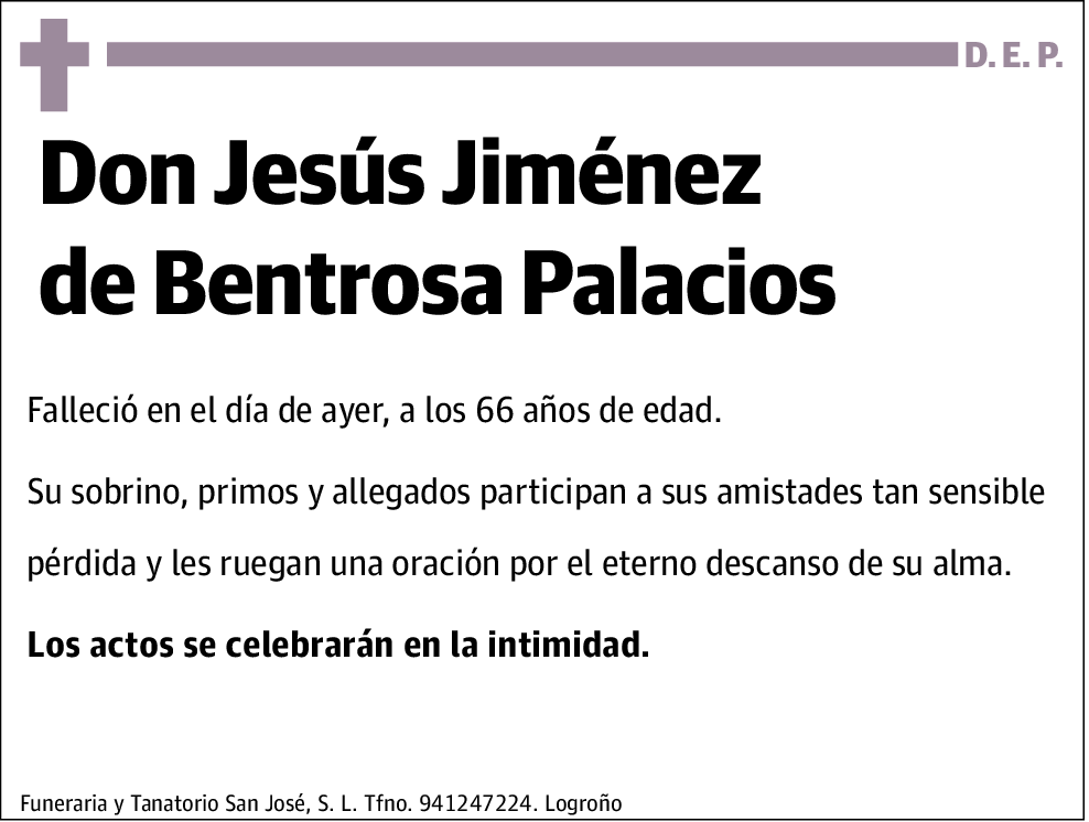 Jesús Jiménez de Bentrosa Palacios