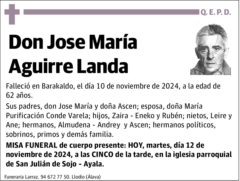 Jose María Aguirre Landa