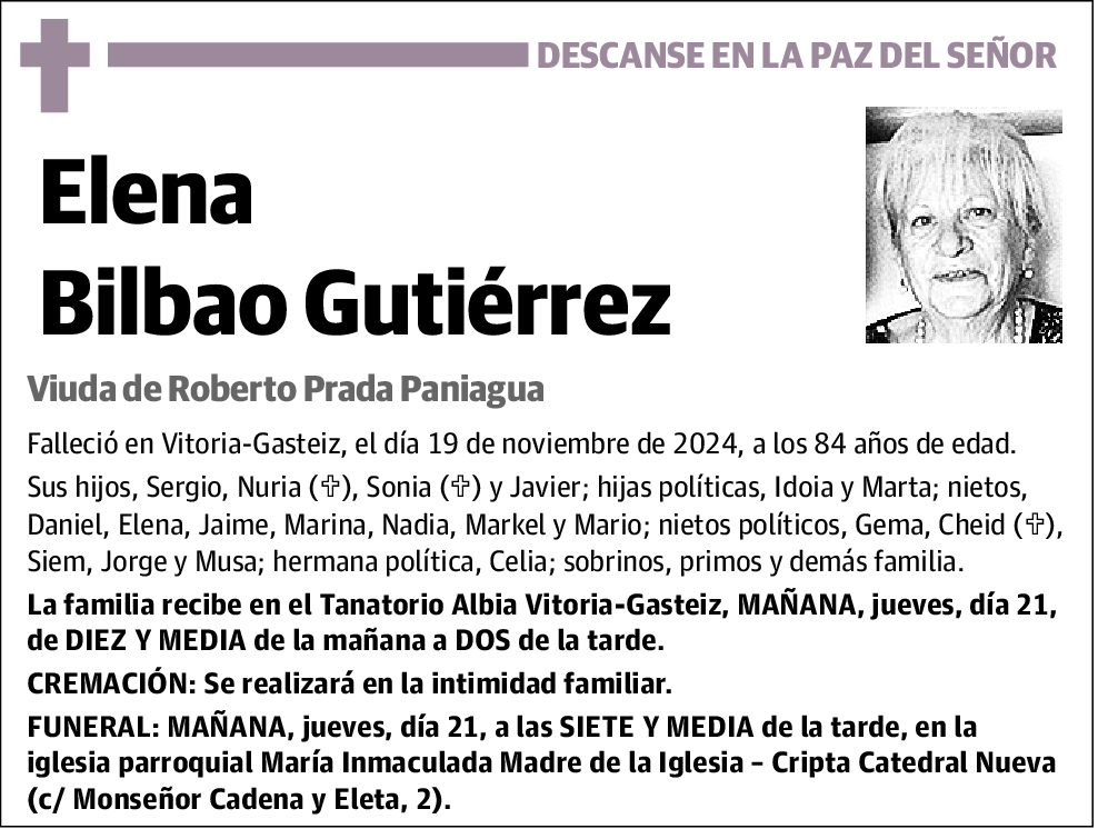 Elena Bilbao Gutiérrez