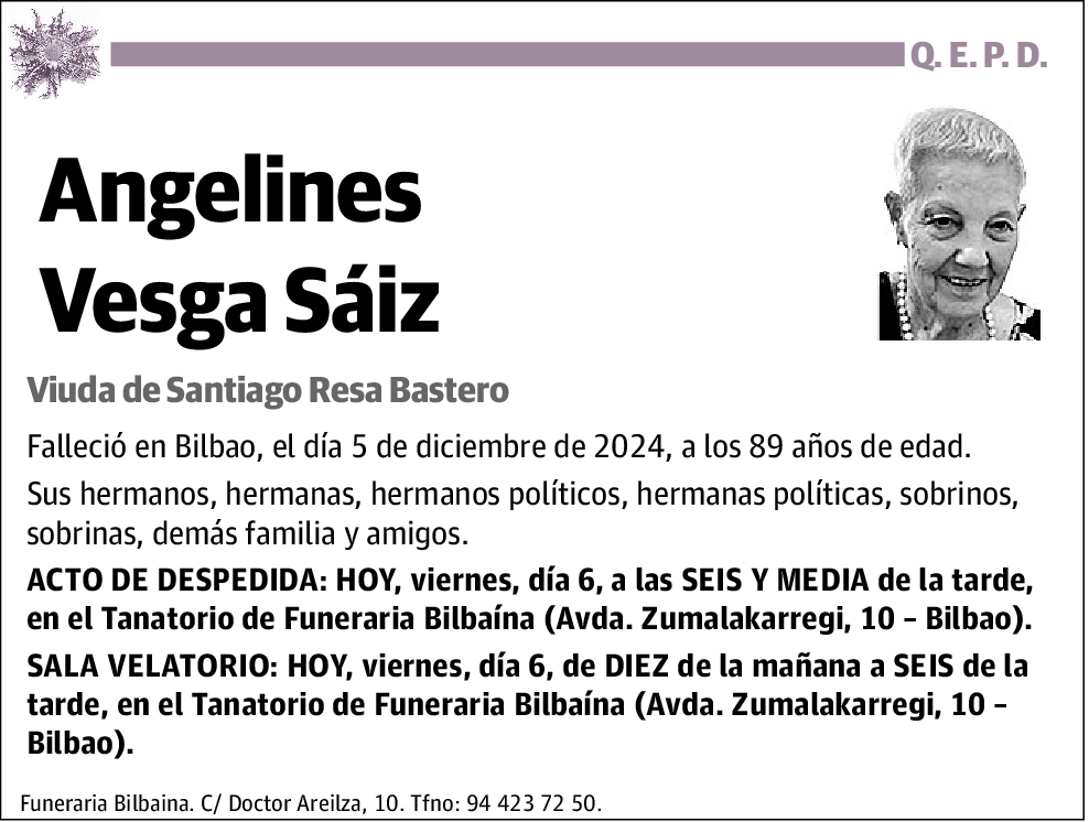 Angelines Vesga Sáiz