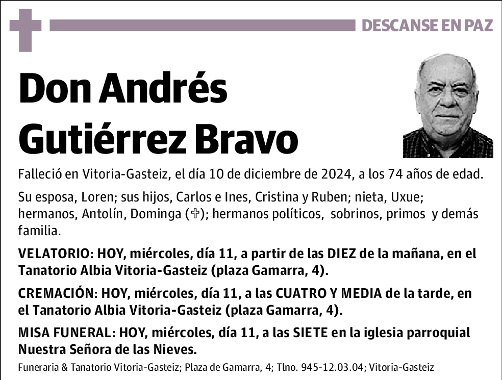 Andrés Gutiérrez Bravo