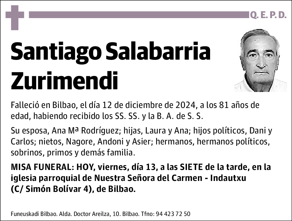 SALABARRIA ZURIMENDI, SANTIAGO