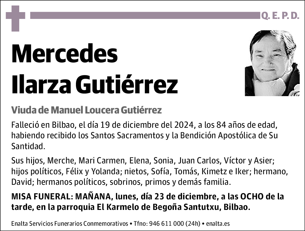 Mercedes Ilarza Gutiérrez