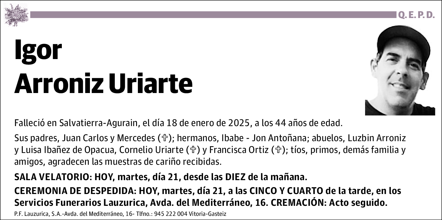 Igor Arroniz Uriarte