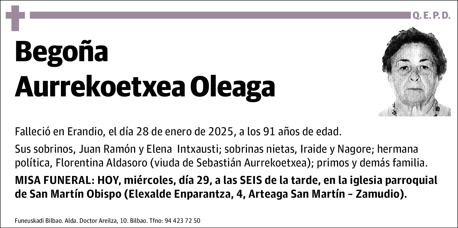 Begoña Aurrekoetxea Oleaga