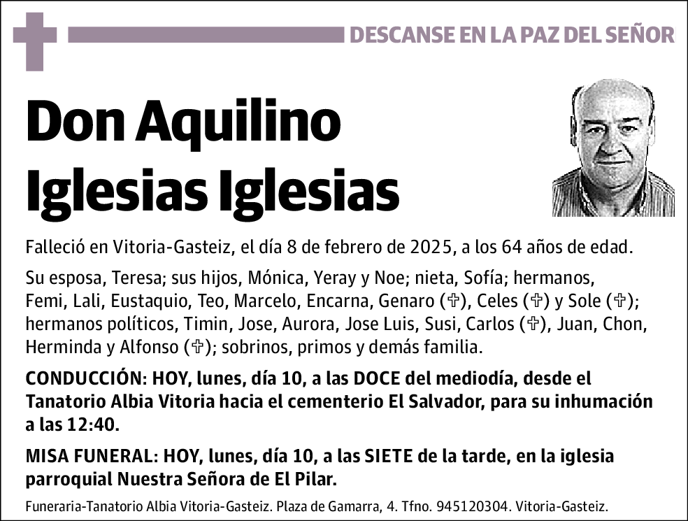 Aquilino Iglesias Iglesias