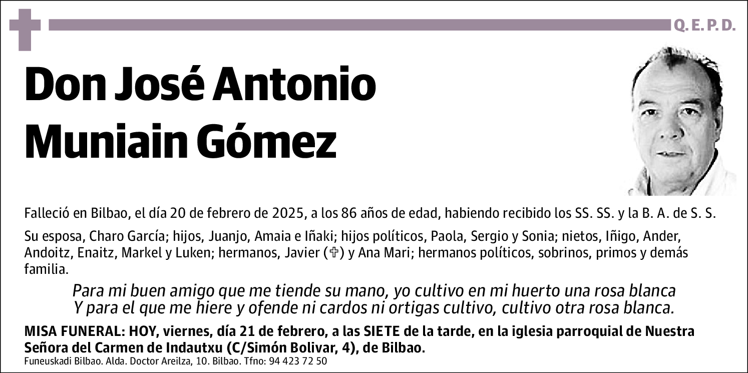 José Antonio Muniain Gómez