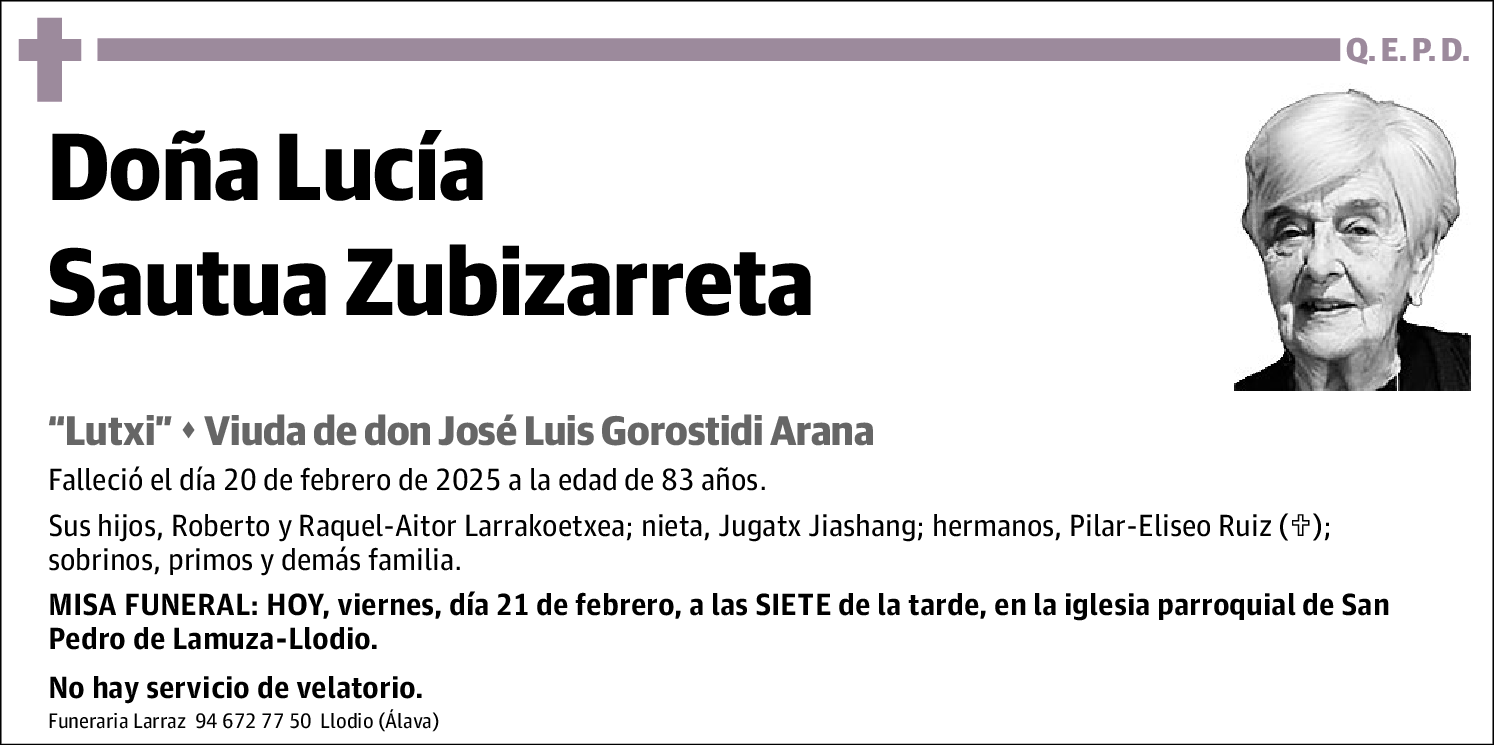 Lucía Sautua Zubizarreta