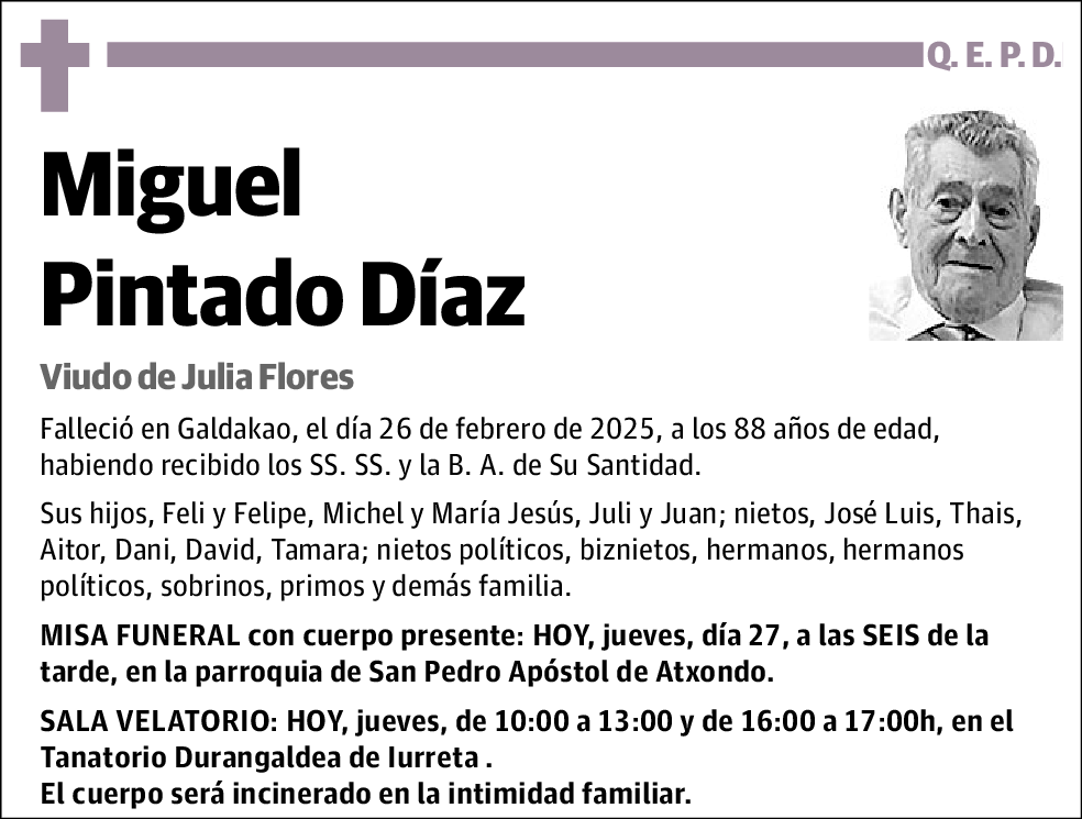 Miguel Pintado Díaz