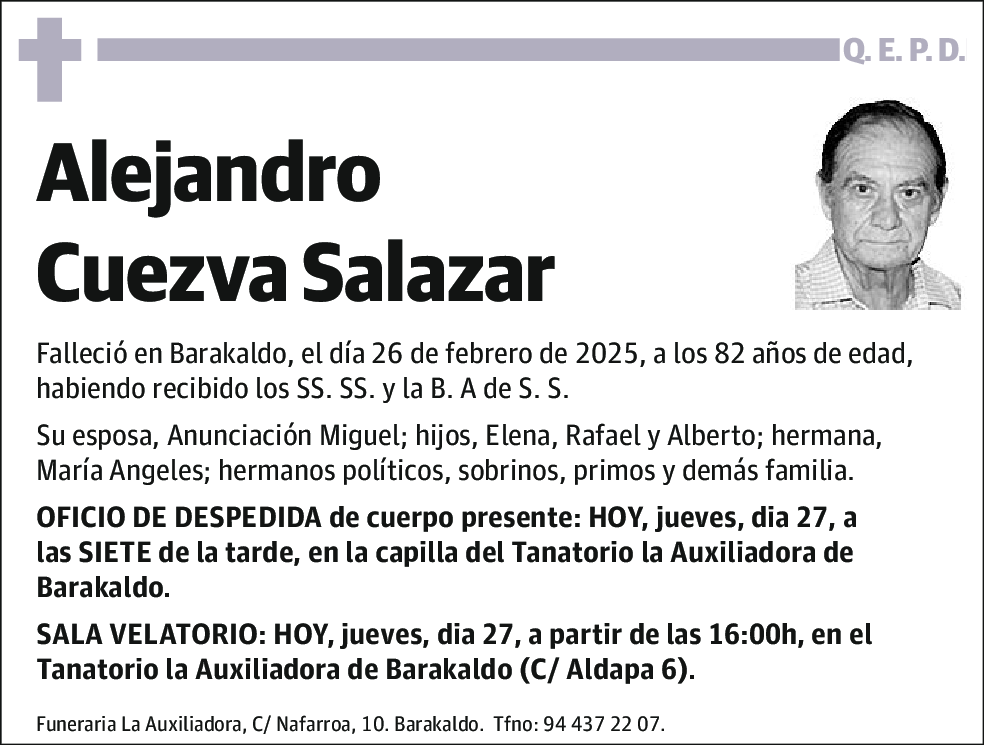 Alejandro Cuezva Salazar
