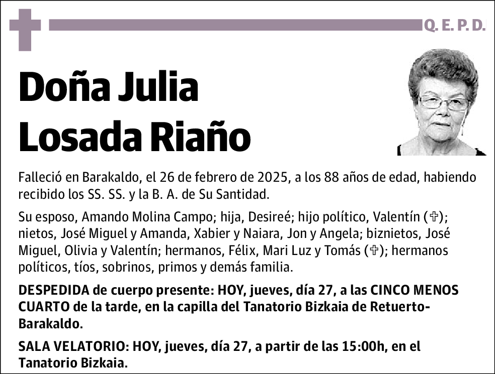 Julia Losada Riaño