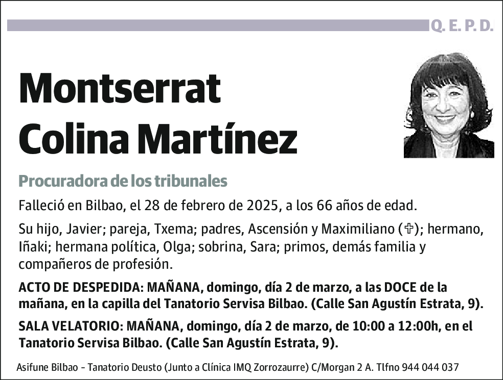 Montserrat Colina Martínez