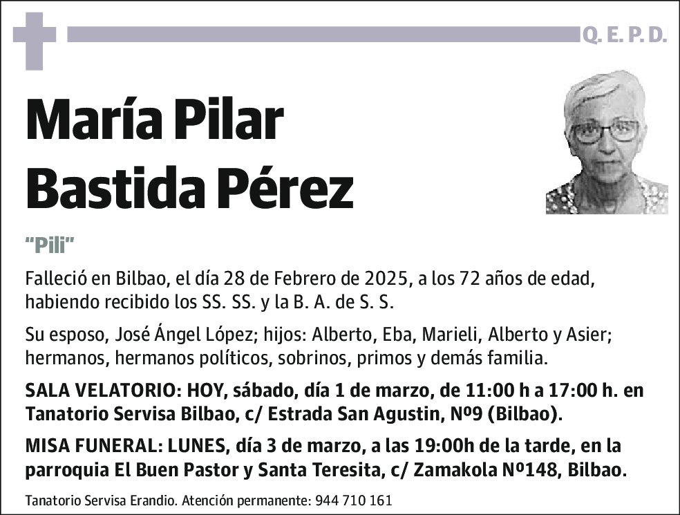 María Pilar Bastida Pérez