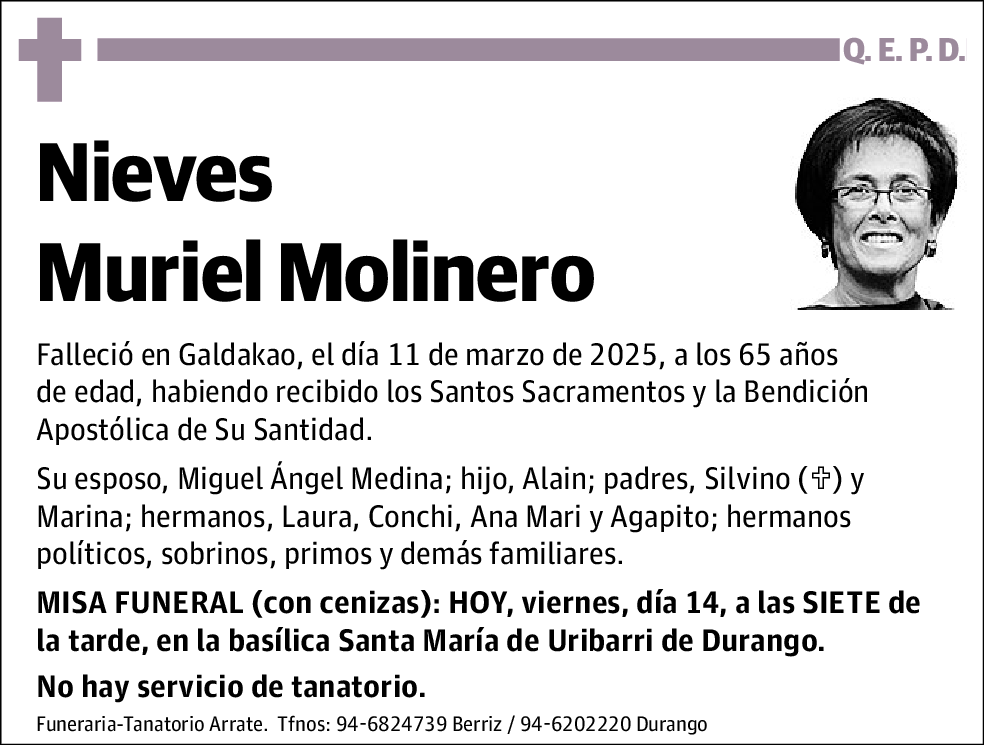 Nieves Muriel Molinero
